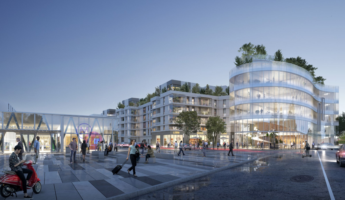 Logements Bureaux L'Haÿ-les-Roses
Atelier Marie-Odile Foucras Architecture image