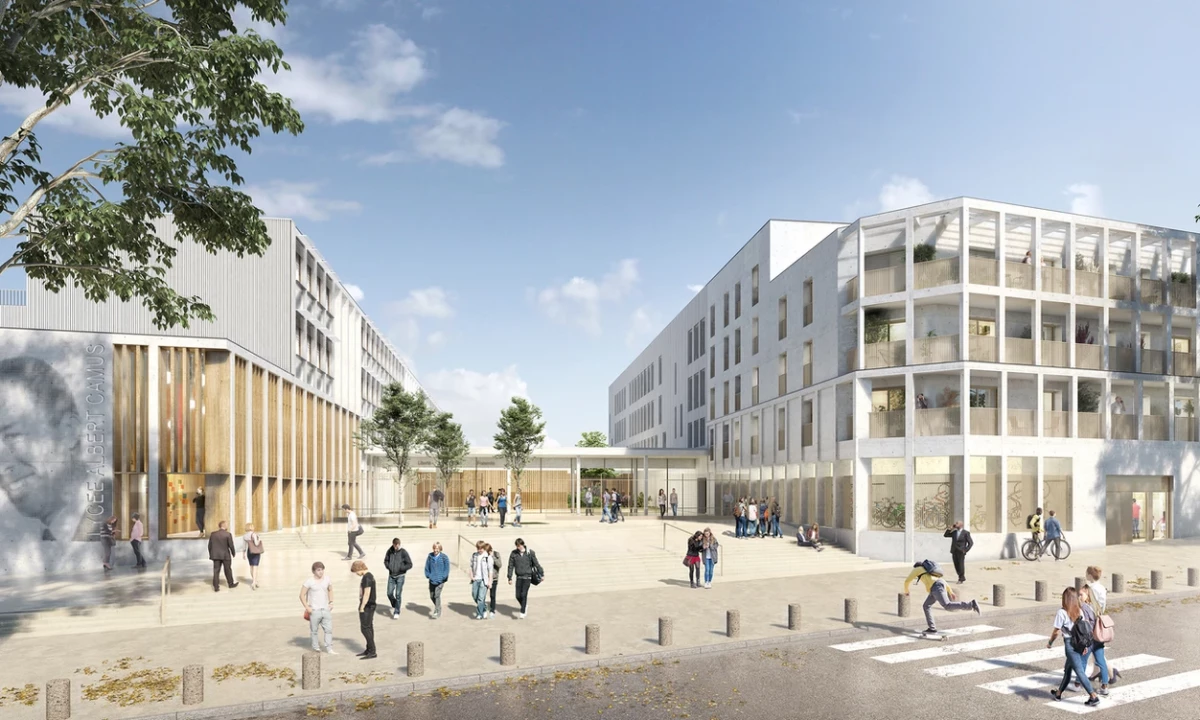 Lycée Bois-Colombes
Fabienne Gérin-Jean Architectes image