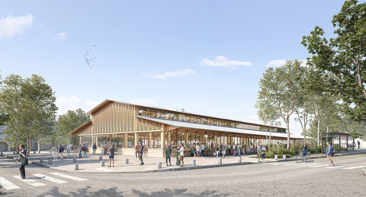 SAHB
Halle gourmande &agrave; Auxerre image