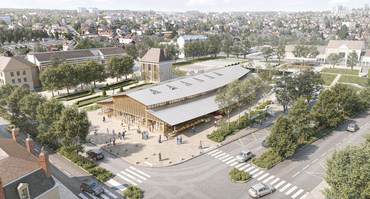 SAHB
Halle gourmande &agrave; Auxerre image